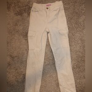 Kids Cream Jeans